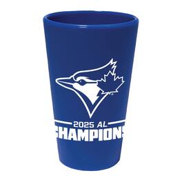 WinCraft - Toronto Blue Jays 2025 American League Champions 16oz. Silicone Pint Glass - Multicolor