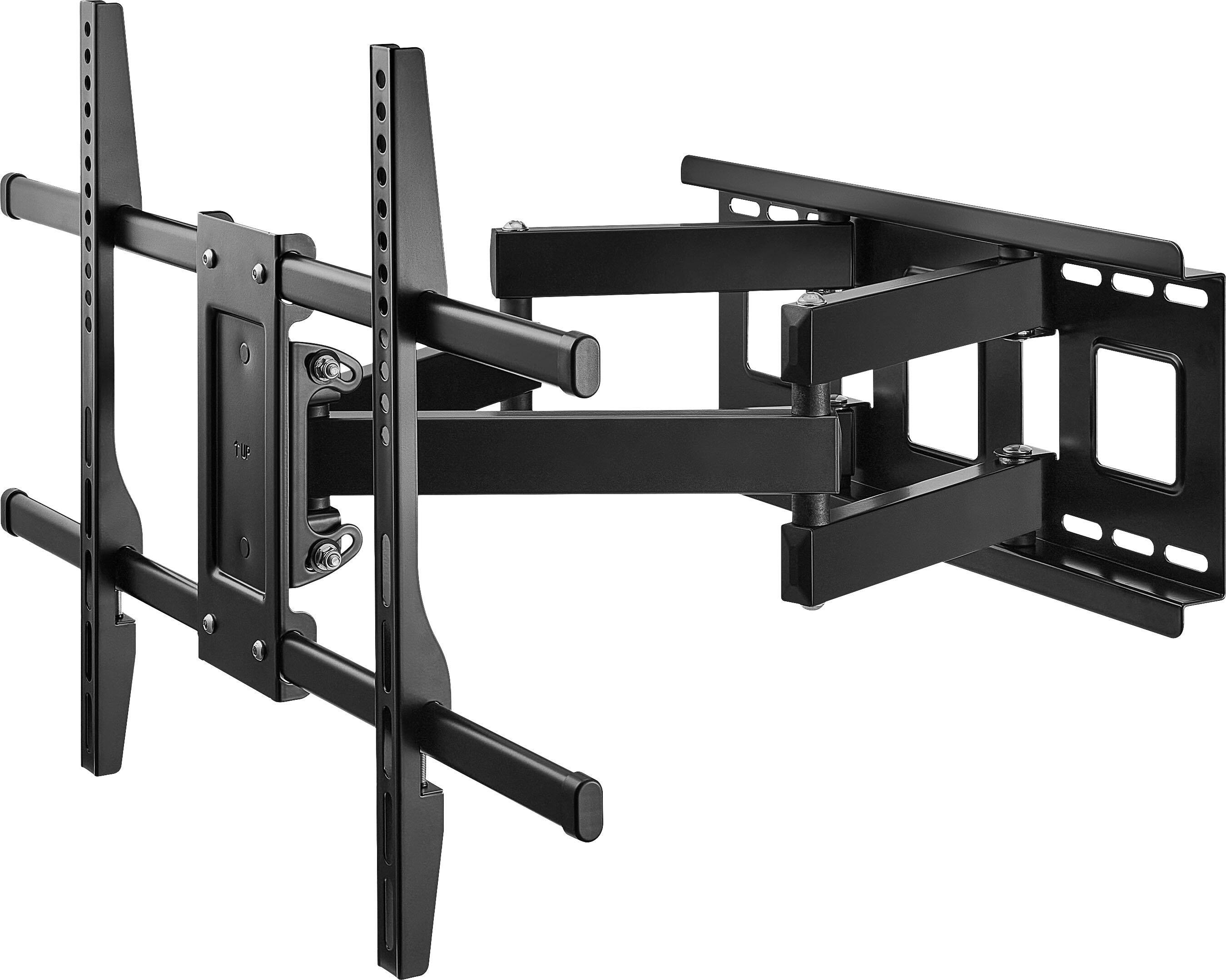 Front. Insignia™ - Full-Motion TV Wall Mount for Most 42–90" TVs, Up to 120 lbs. — Extends 20" - Black.