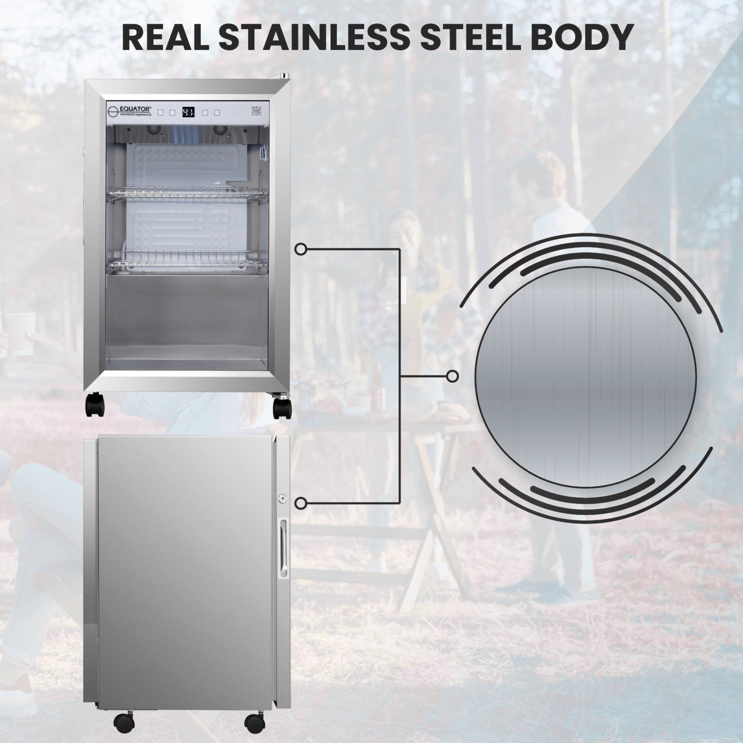 REAL STAINLESS STEEL BODY