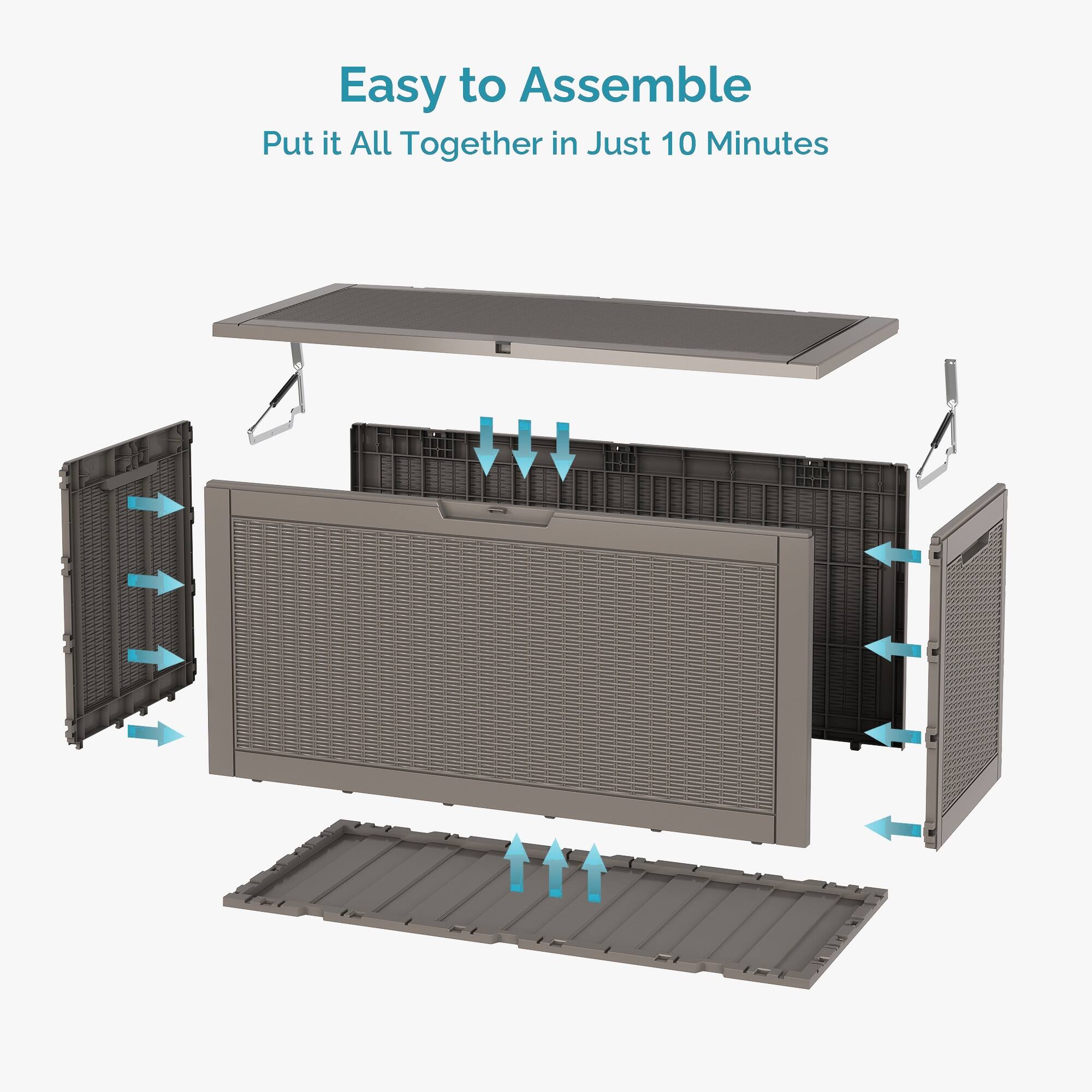 Easy to Assemble  
Put it All Together in Just 10 Minutes