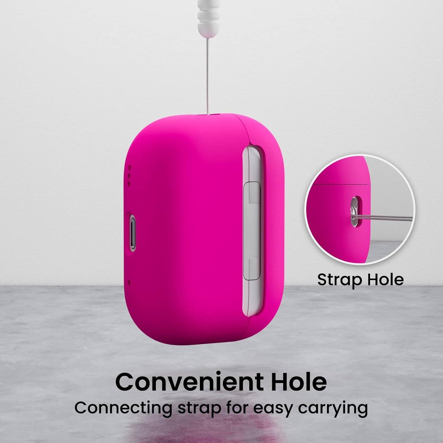 Convenient Hole  
Connecting strap for easy carrying  

Strap Hole