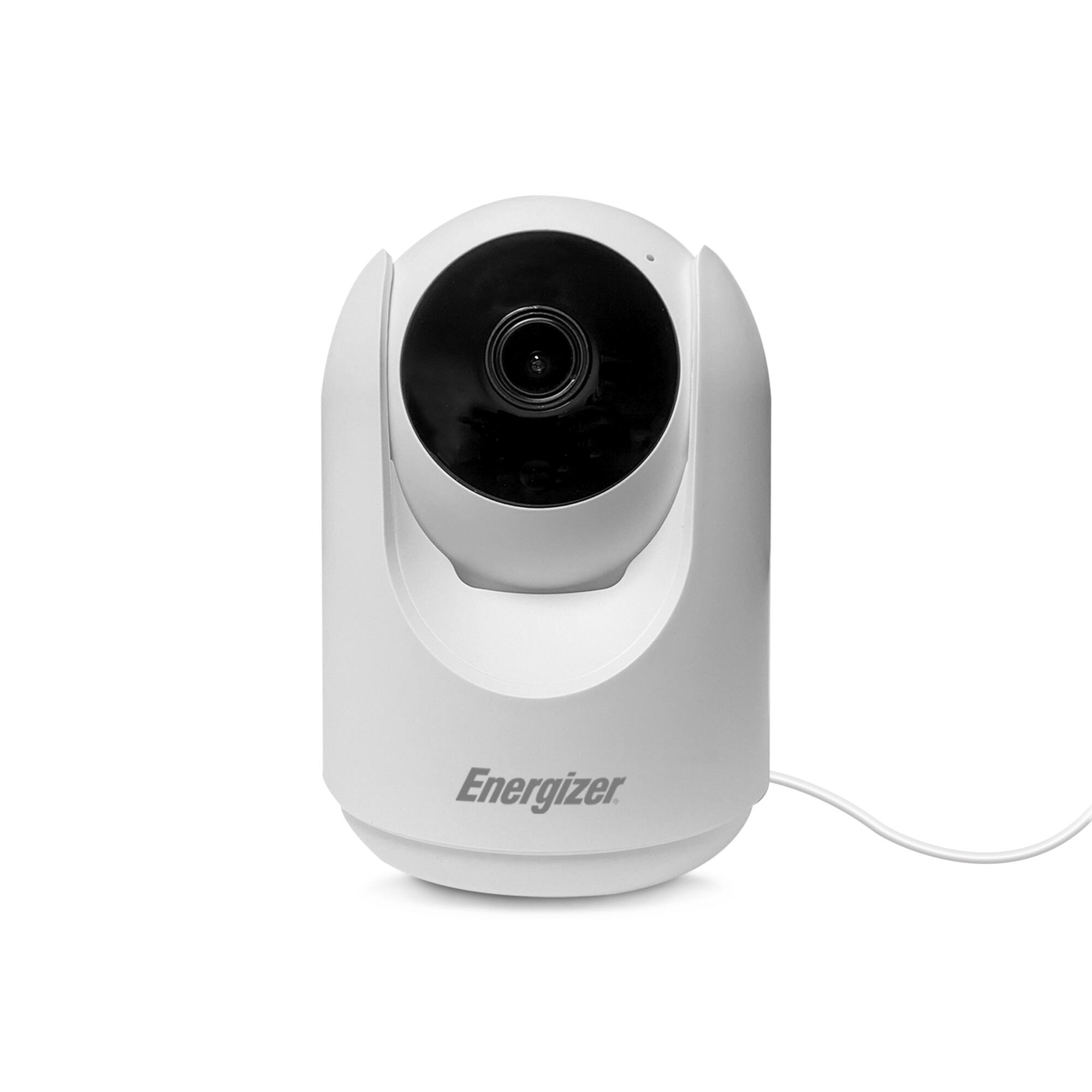 Alt View 2. Energizer - Energizer Smart 2K Indoor Pan & Tilt Wired Motion Tracking Camera - White.