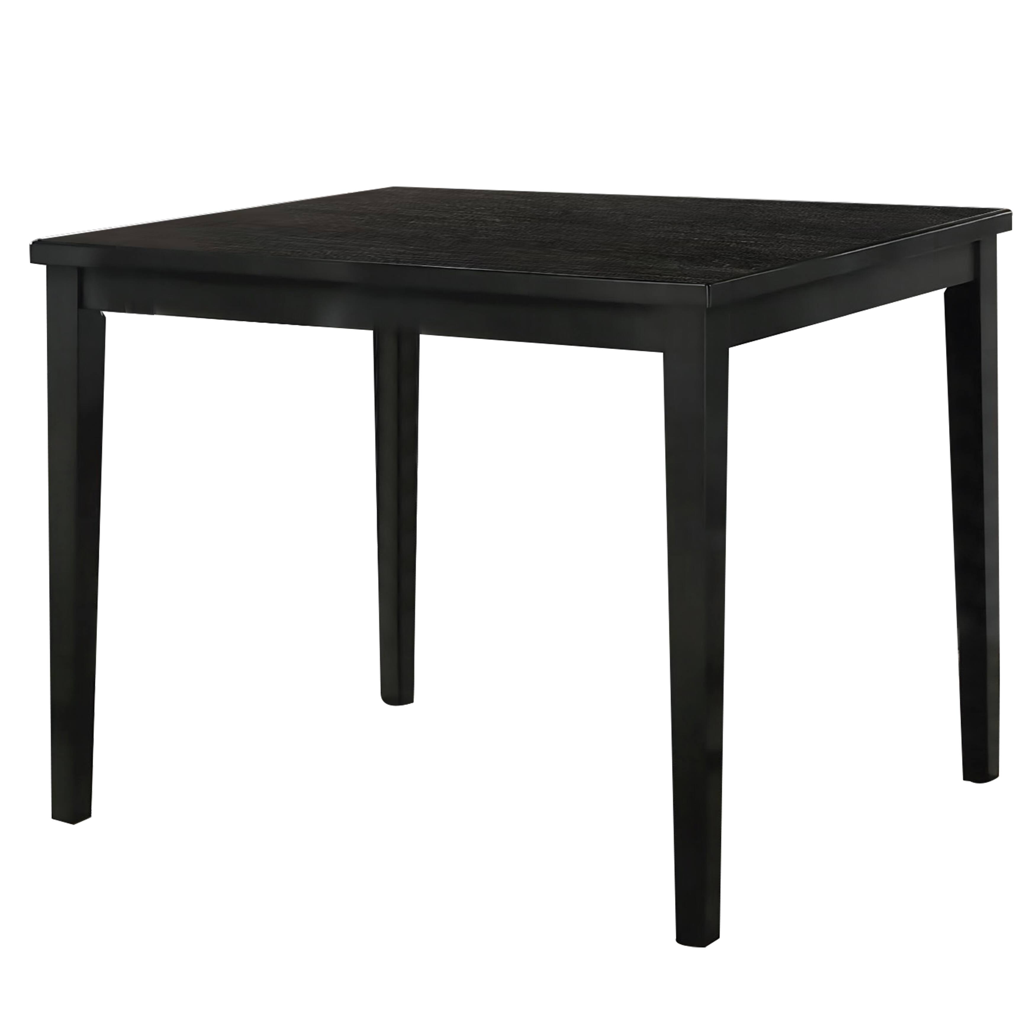 Front. Manhattan Lane - Heni Counter Height Table, 48 Inch Rectangular Top - Dark Walnut Brown.