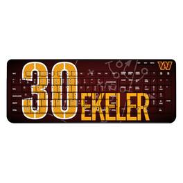 Keyscaper - Austin Ekeler Washington Commanders Wireless Keyboard - Black