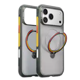 TORRAS - Ostand Q3 Air Limited Edition Case for iPhone 17 Pro Max- Rugged Magnetic Case - Iron