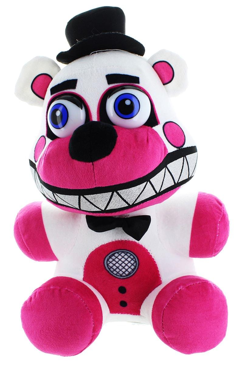 Front. Chucks Toys - Five Nights at Freddy's Sister Location 12" Plush: Funtime Freddy - Multi-Color.