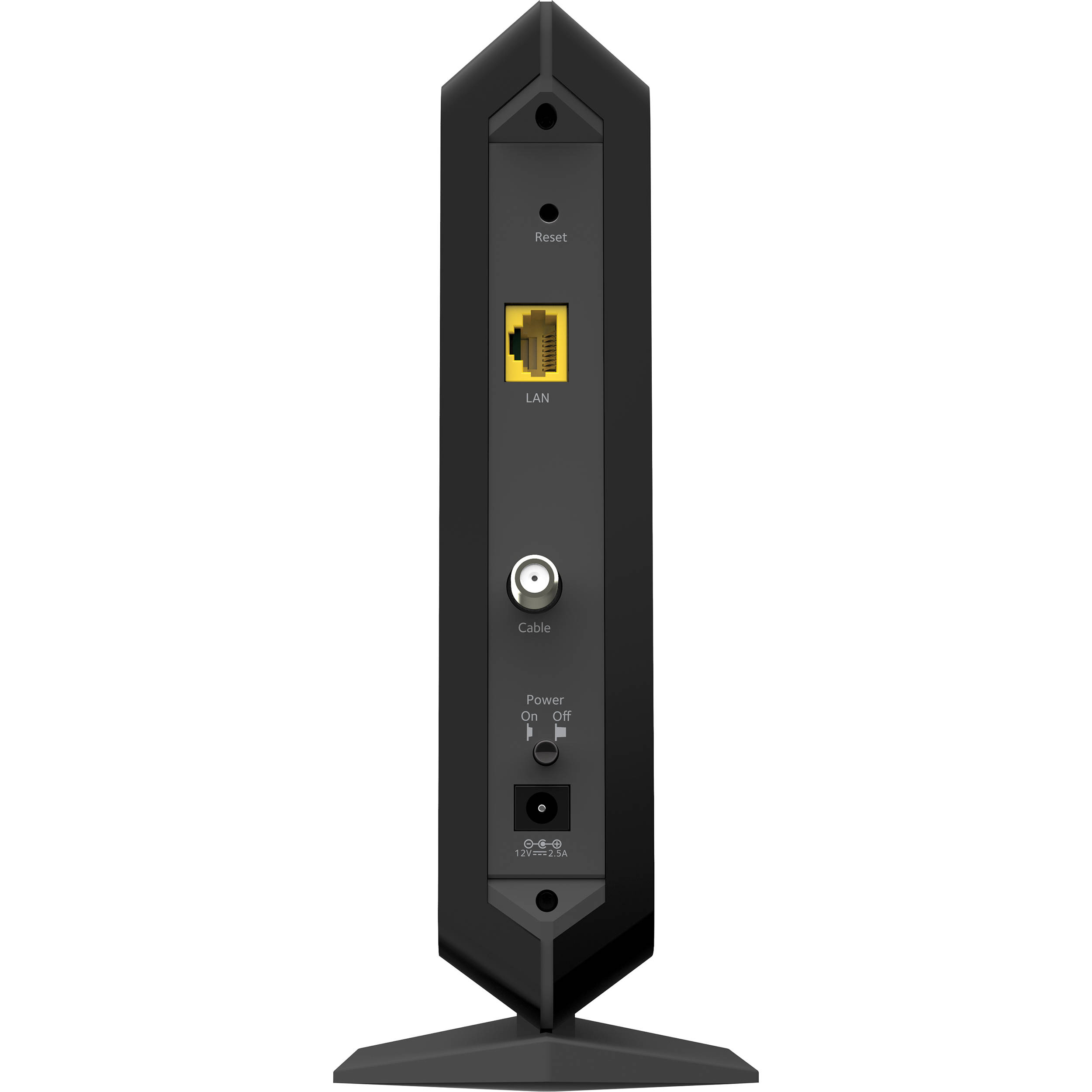 Reset LAN Cable Power On/Off 0-8-0 12V hornbe n 2.5A