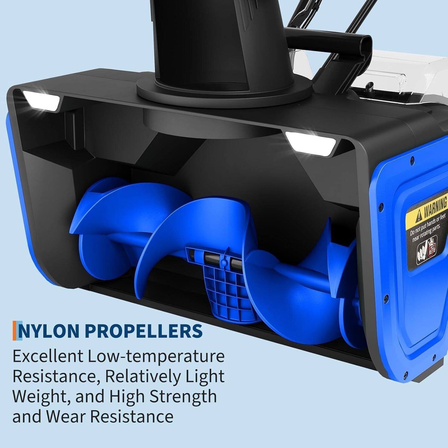 **NYLON PROPELLERS**

Excellent Low-temperature Resistance, Relatively Light Weight, and High Strength and Wear Resistance