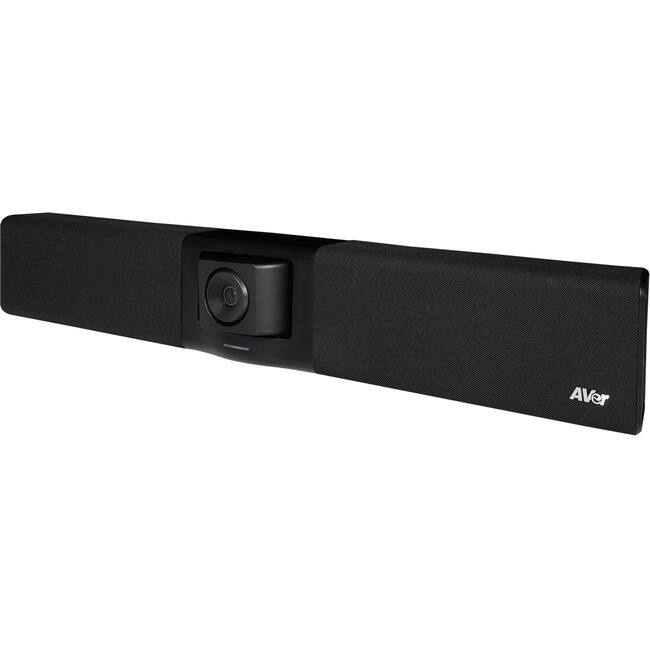 Front. AVerMedia - AVer VB342 PRO Video Conferencing Camera - 60 fps - USB 3.1 - 4K - 3840 x 2160 Video - 92° Angle - Wall, Bracket.