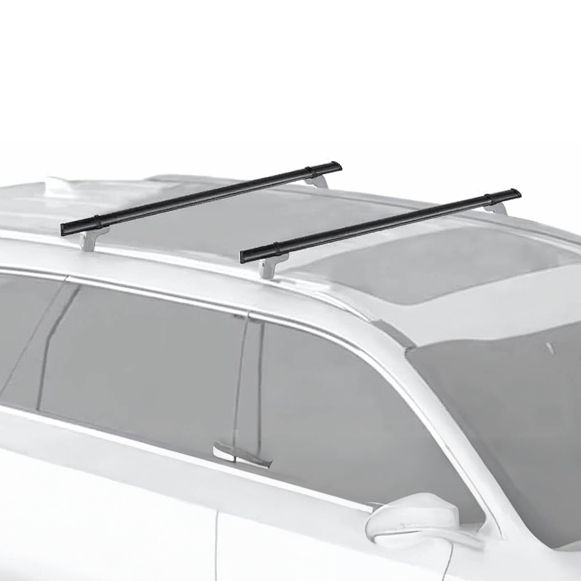 Alt View 1. Yakima - YAKIMA 60 Inch Steel CoreBar Aerodynamic Roof Rack Crossbars, Black, Set of 2 - Black.