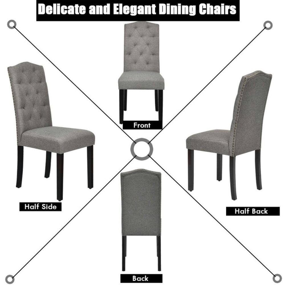 Delicate and Elegant Dining Chairs

Front Half Side Half Back Back