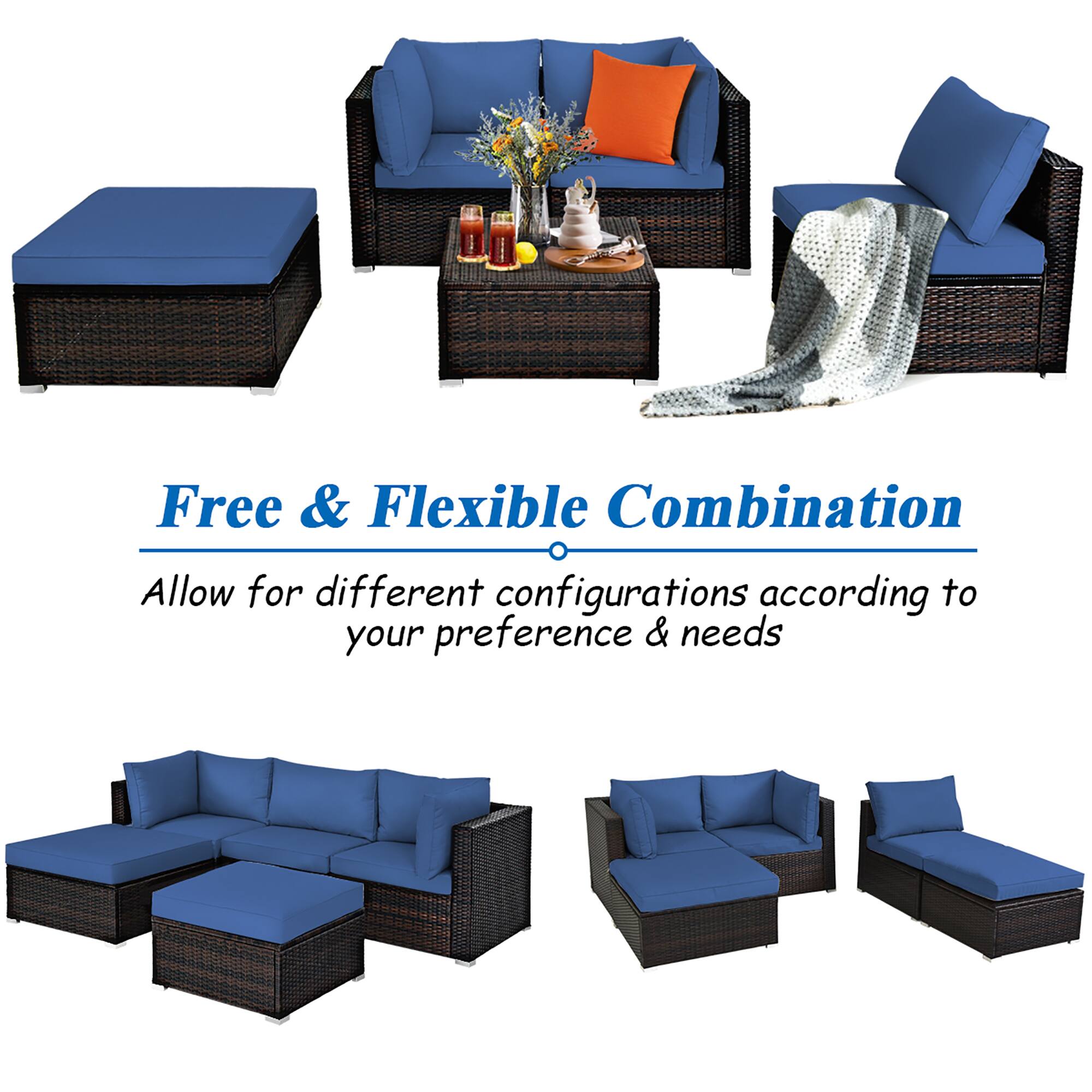 Free & Flexible Combination
Allow for different configurations according to your preference & needs