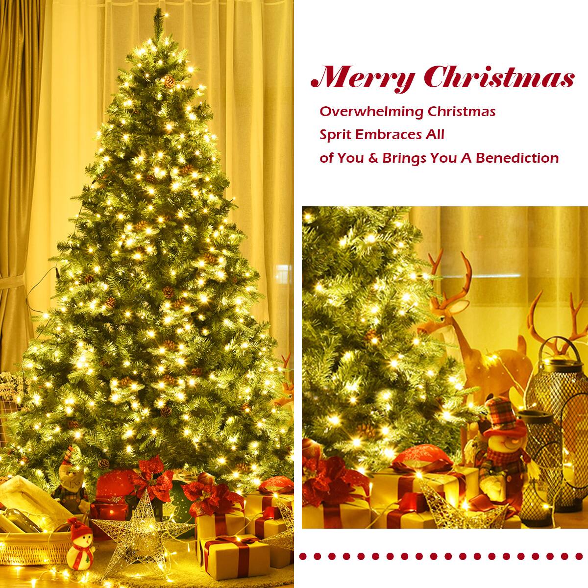 Merry Christmas Overwhelming Christmas Spirit Embraces All of You & Brings You A Benediction