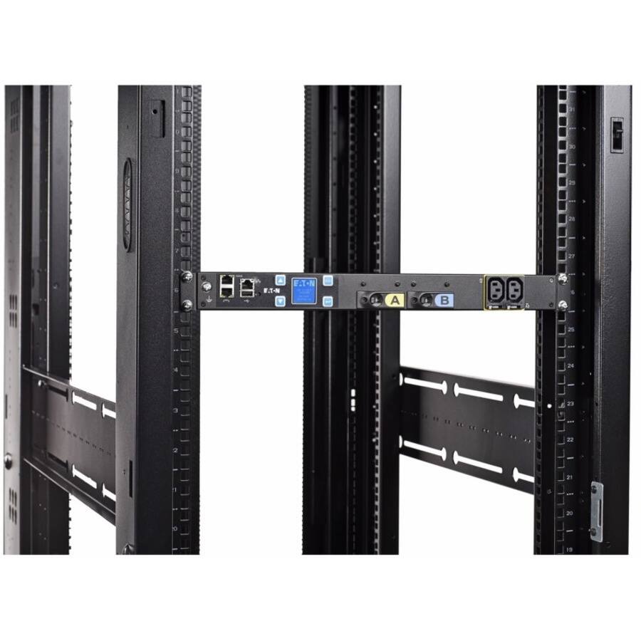 Eaton Metered Input Rack PDU 5.76 kW max 200 240V 24A 1U Single Phase ...