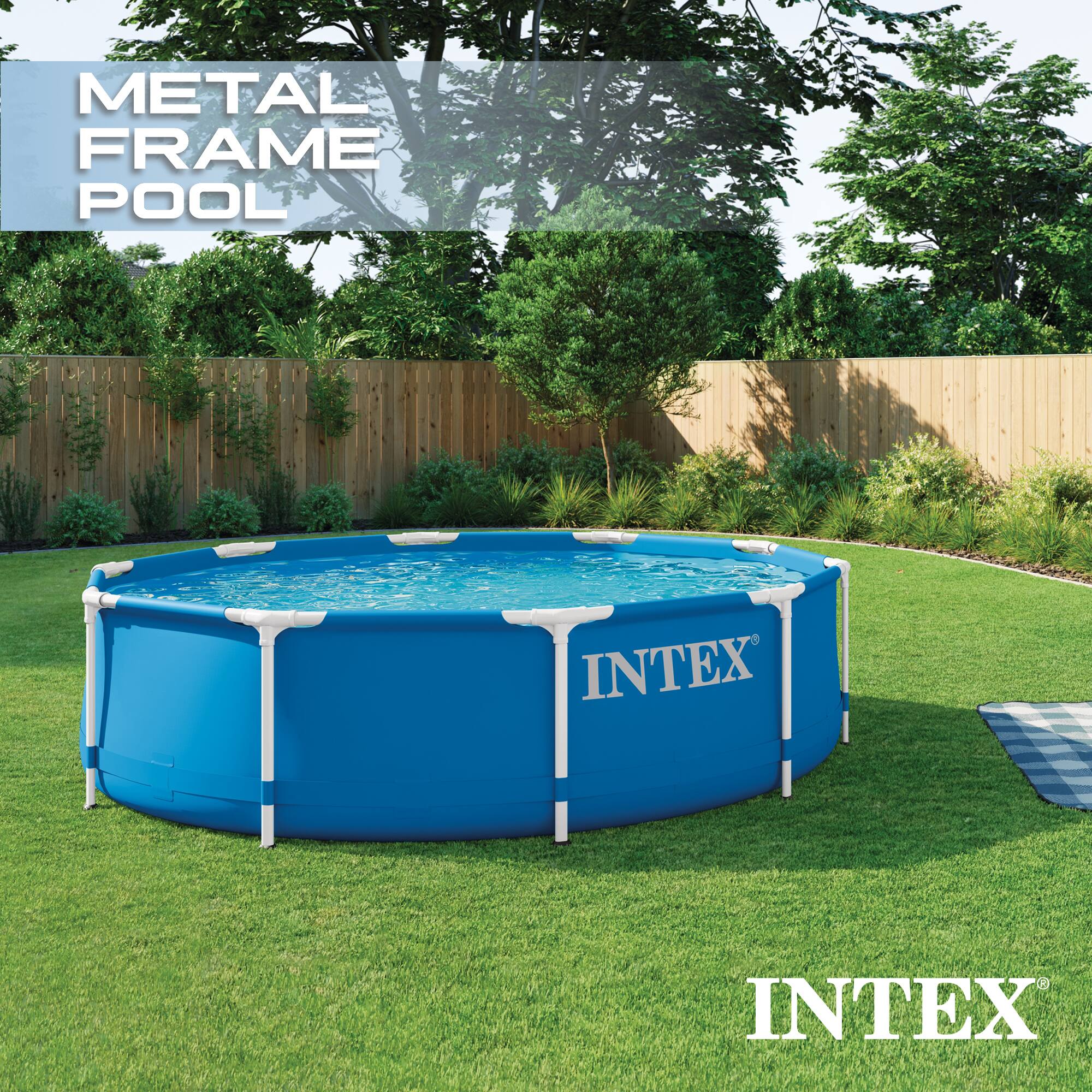 METAL FRAME POOL  
INTEX