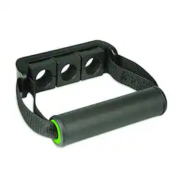 Amber Sporting Goods - Prism Fitness Quick Flip Handles - Interchangeable Triple Pocket Resistance with Smart Click - Cables Sold Separately - Black