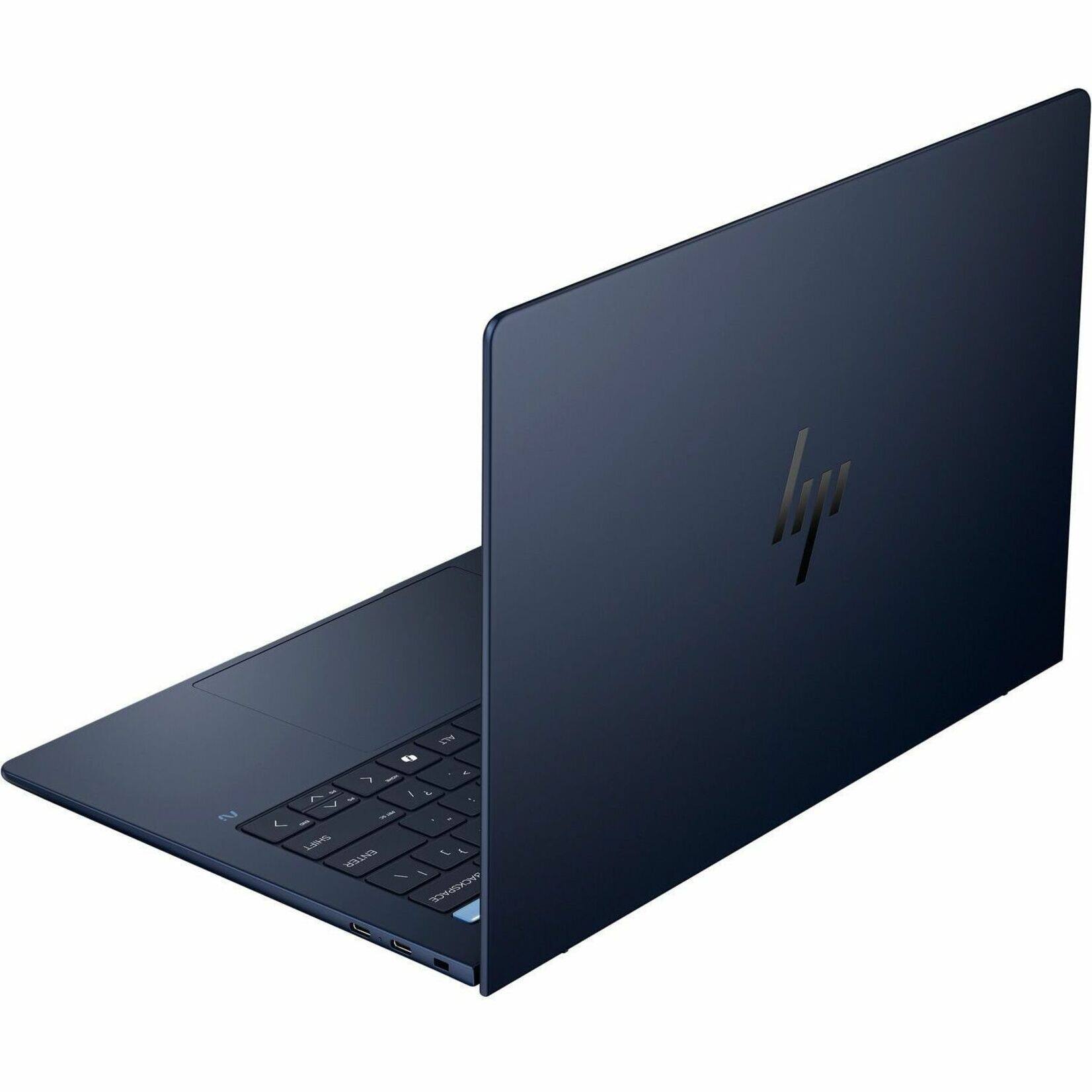 Alt View 18. HP - EliteBook Ultra G1i 14" IPS OLED 2880 x 1800 (2.8K) Touch Screen Laptop -Intel Core Ultra 7 with 32GB Memory -512GB SDD - Atmosphere Blue, Blue.