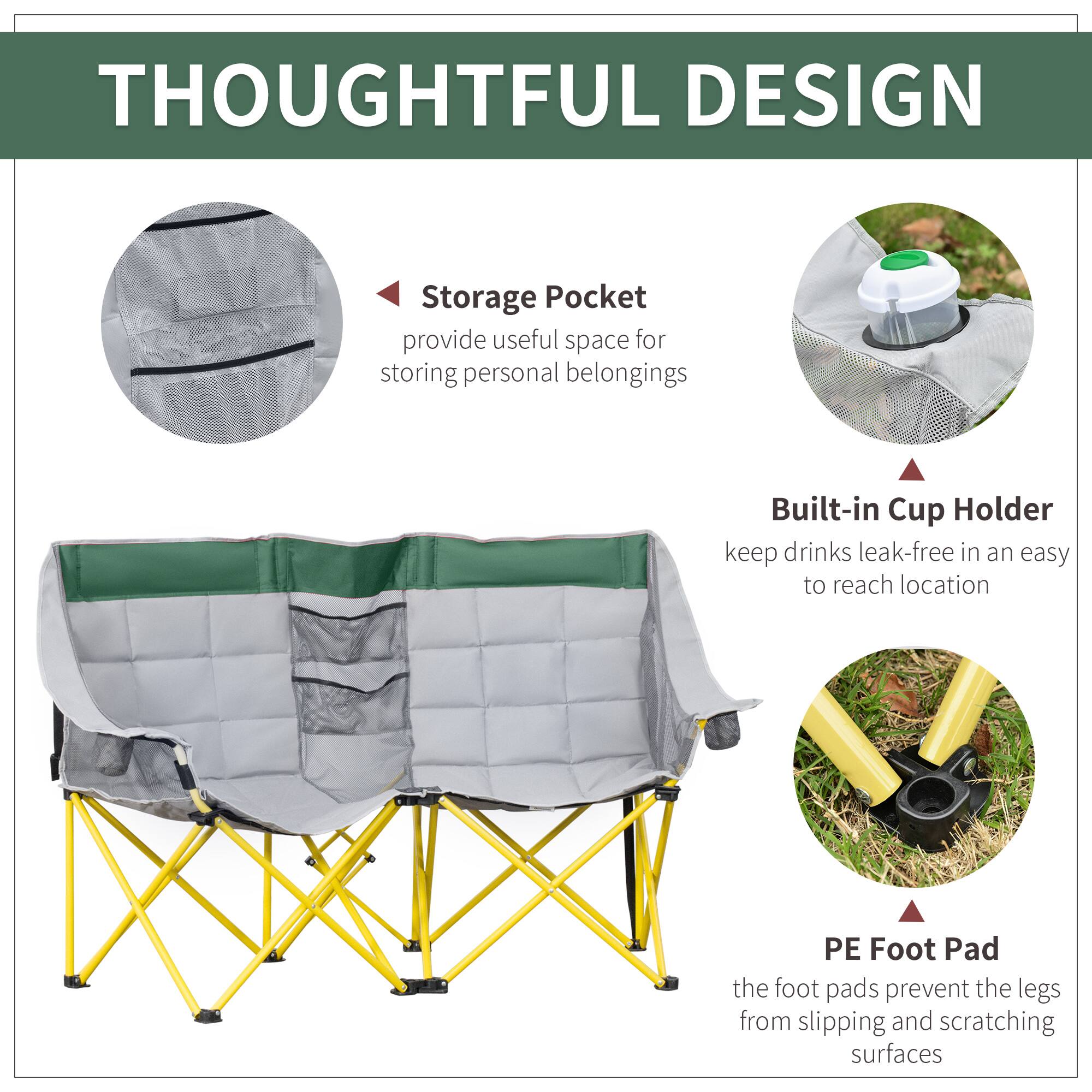 THOUGHTFUL DESIGN

Storage Pocket
provide useful space for storing personal belongings

Built-in Cup Holder
keep drinks leak-free in an easy to reach location

PE Foot Pad
the foot pads prevent the legs from slipping and scratching surfaces