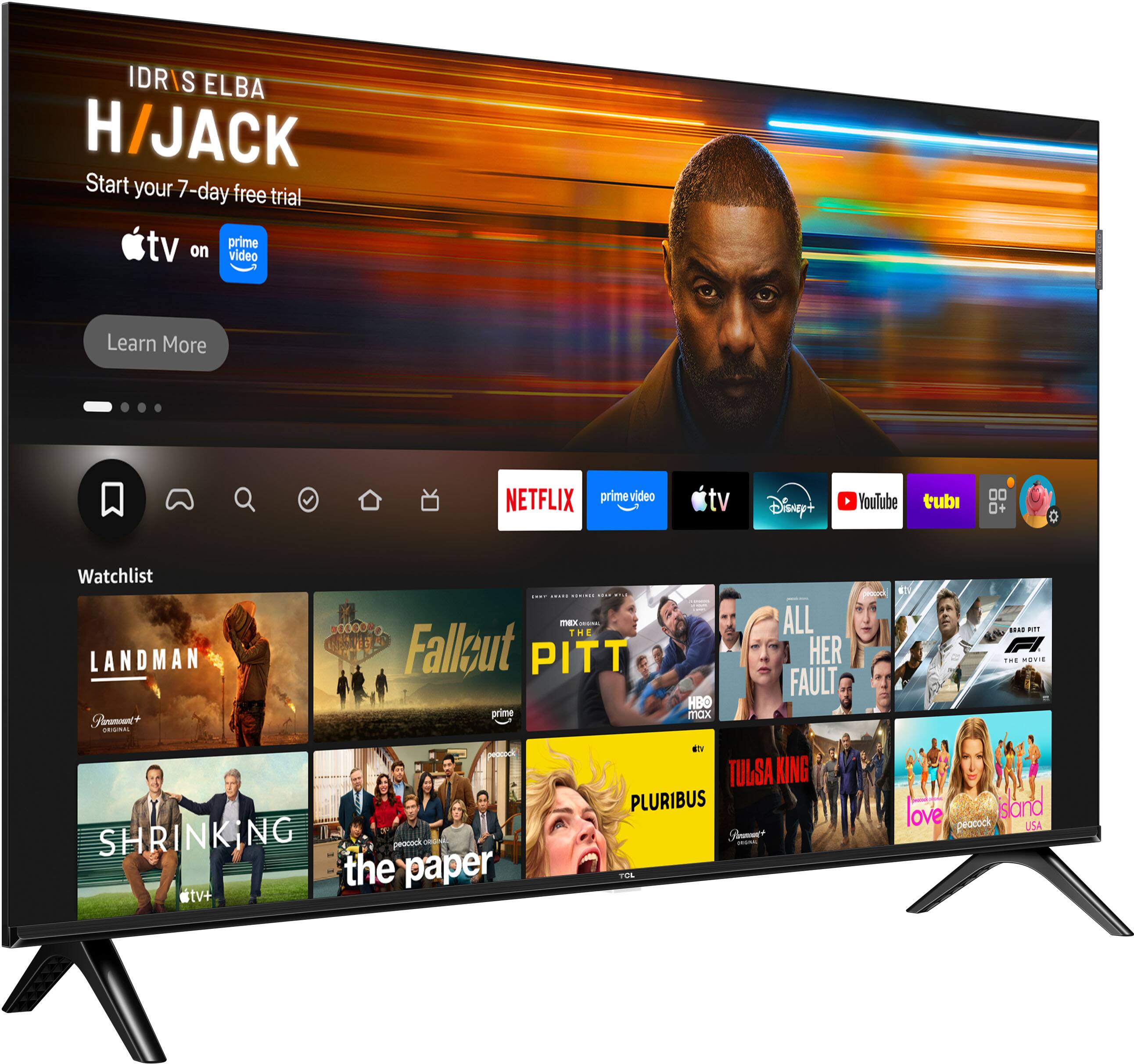IDR'S ELBA  
H/JACK  
Start your 7-day free trial  
tv prime on video  
Learn More  
NETFLIX prime video tv  
Watchlist  
LANDMAN  
Fallout  
PITT  
ALL HER FAULT  
SHRINKING  
the paper  
TULSA KING  
PLURIBUS  
love  
island  
USA