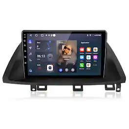 Junsun - 10"2+64GB Carplay Android 14 Car Stereo Radio GPS Navi Bluetooth WIFI RDS SWC FM - Black