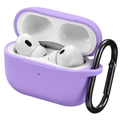 Purple Airpods Cover Silicone Silicone Case Pastel Purple Airpod