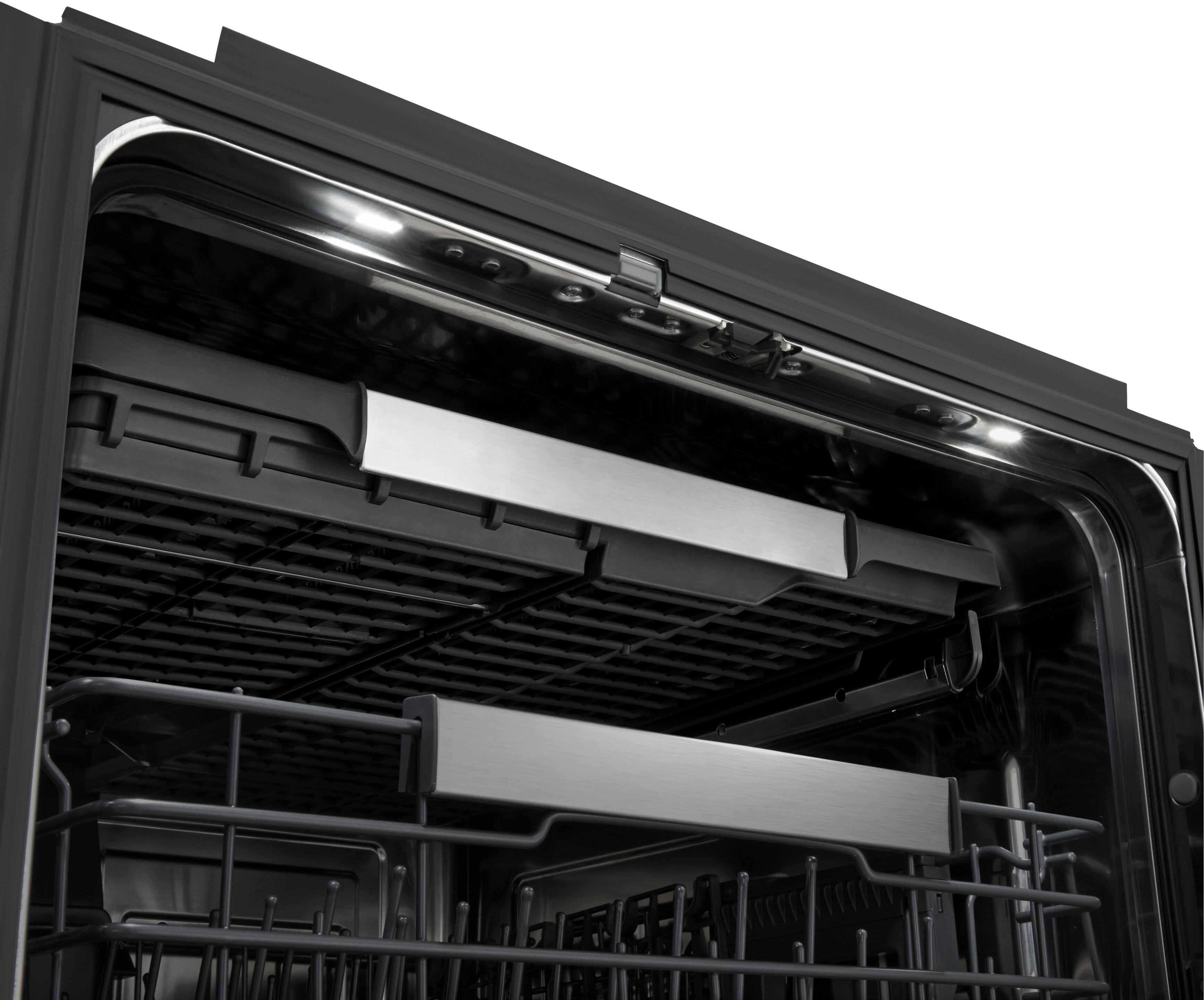 Alt View 22. LG - FlushFit 24" Top Control Smart Built-In Stainless Steel Tub Dishwasher with 3rd Rack, 1 Hour Wash & Dry Cycle and 42dBA - Stainless Steel.