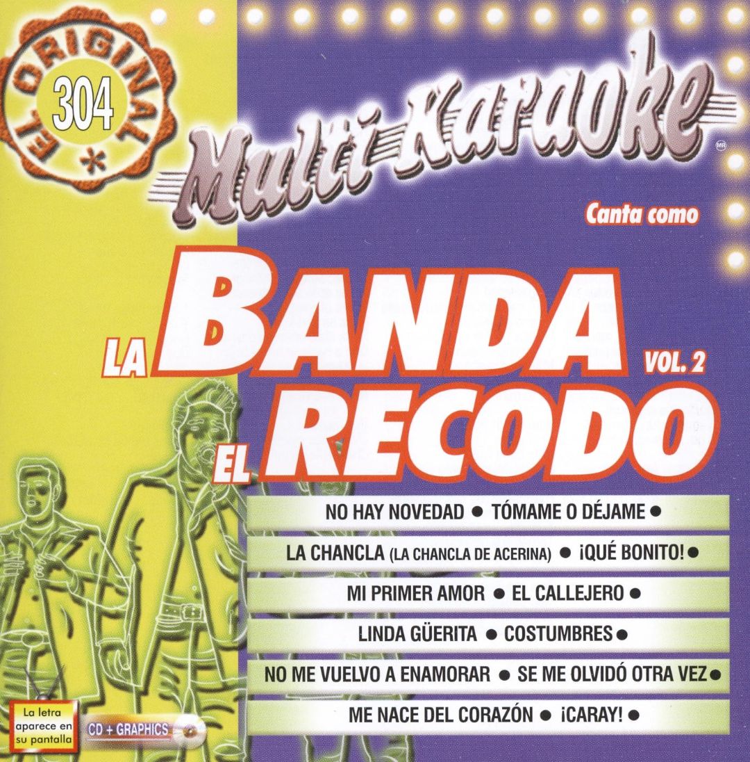 Best Buy: Karaoke: Banda el Recodo, Vol. 2 CD.