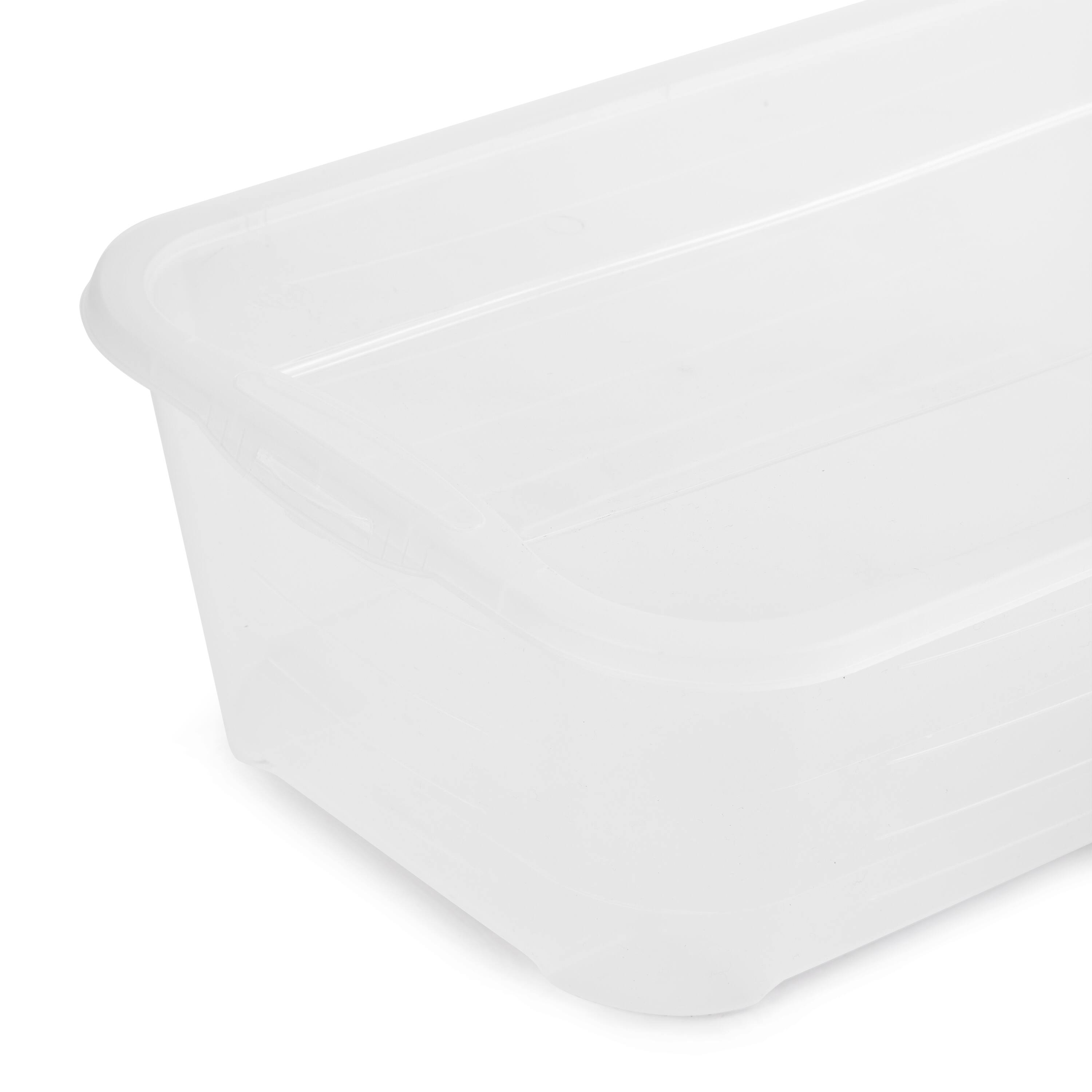 Alt View 2. Life Story - Life Story Durable 5.7-Liter Clear Shoe & Closet Storage Box Container (12 Pack).