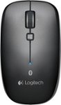 Front Zoom. Logitech - M557 Bluetooth Mouse - Dark Gray.