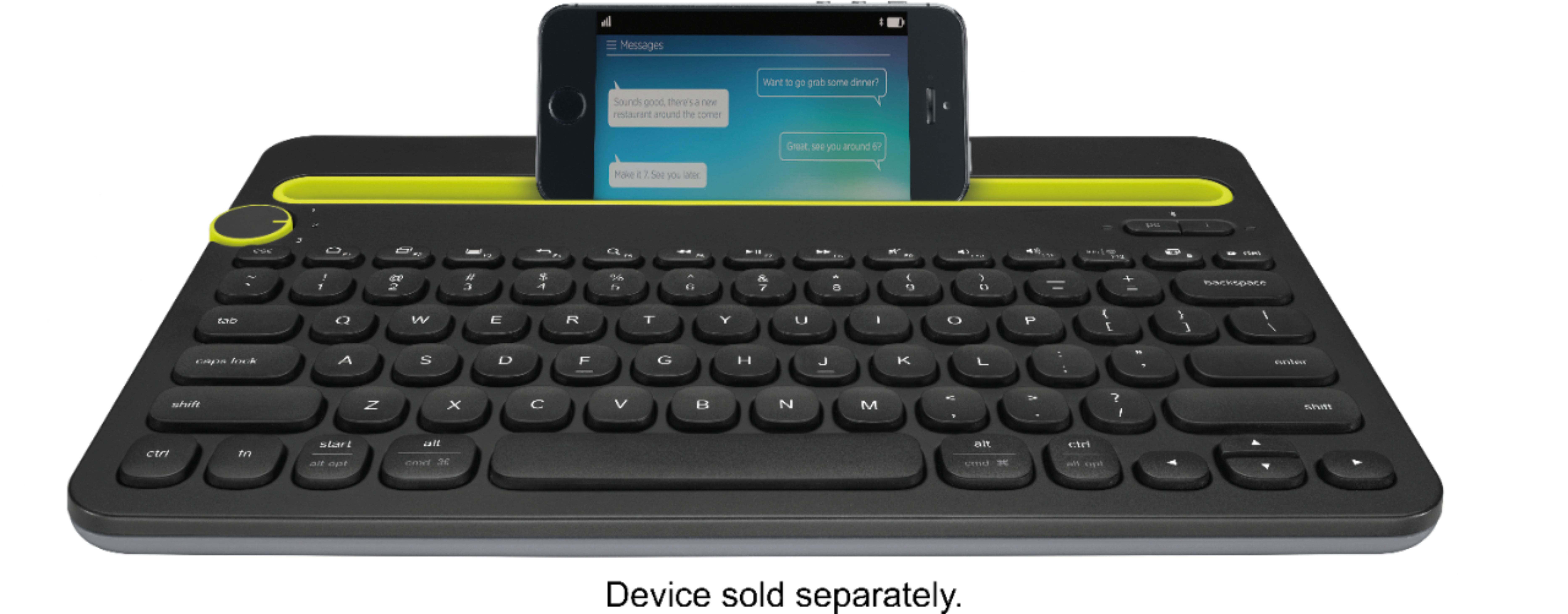 Logitech K480 Bluetooth Multidevice Keyboard Black 9 Best Buy