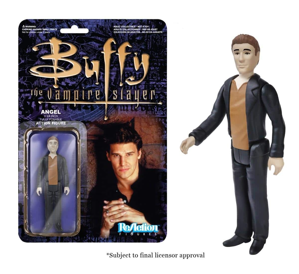 Funko - ReAction Buffy the Vampire Slayer Angel Action Figure - Black price history on PriceWatchPro
