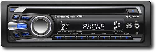 Front Standard. Sony - 50W x 4 In-Dash CD Deck.