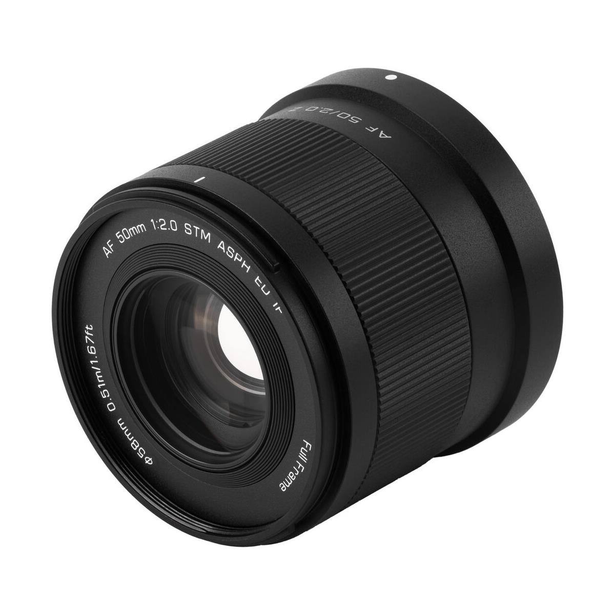50/2.0 AF  
1:2.0 AF 50mm STM ASPH  
0.51m/1.67ft  
58mm Full Frame