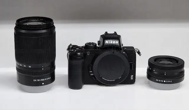 e 4NO. Ye - Nikon INSPIR 135 100 70 50 . I DX 50-250/4.5-6.3 Fnt Fn2 PIXE Nikon GUD Z 50 i 16 i DX 16-50 3.5-6.3