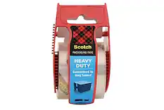 Scotch Packaging Tape
Heavy Duty
Guaranteed to Stay Sealed
