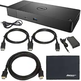 Dell - Performance Dock WD19S 130W Docking Station - Black (Black)