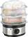 Front. Elite Platinum - 3-Tier 8-1/2-Quart Food Steamer - Stainless-Steel.