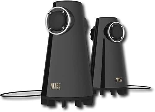 Front Standard. Altec Lansing - Expressionist Bass 2.0 Multimedia Speaker System (2-Piece) - Black.