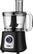 Front Standard. Elite Platinum - 12-Cup Food Processor - Black.