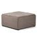 Angle. Simpli Home - Avalon Square Coffee Table Storage Ottoman - Fawn Brown.
