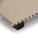 Alt View 15. Simpli Home - Hamilton Rectangular Bonded Leather Bench Ottoman With Inner Storage - Satin Cream.