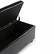 Alt View 12. Simpli Home - Hamilton Rectangular Bonded Leather Bench Ottoman With Inner Storage - Midnight Black.