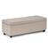 Front. Simpli Home - Castleford Storage Ottoman - Natural.