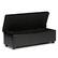 Alt View 11. Simpli Home - Castleford Rectangular Bonded Leather Bench Ottoman With Inner Storage - Midnight Black.
