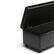 Alt View 12. Simpli Home - Castleford Rectangular Bonded Leather Bench Ottoman With Inner Storage - Midnight Black.