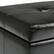 Alt View 15. Simpli Home - Castleford Rectangular Bonded Leather Bench Ottoman With Inner Storage - Midnight Black.