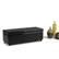 Left. Simpli Home - Castleford Rectangular Bonded Leather Bench Ottoman With Inner Storage - Midnight Black.
