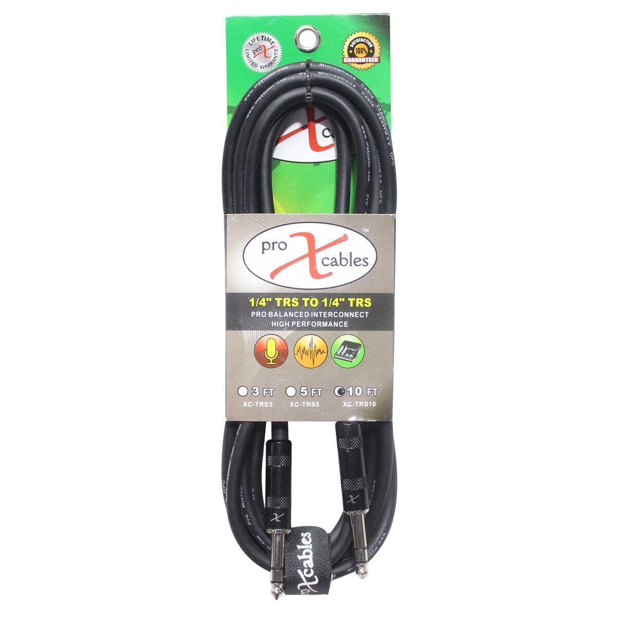 LIFETIME LIMITED WARRANTY

SCOMMETION 100% GUARANTEED Microphone Cable C XKOMYROOZ

TIM pro Xtre 1/4" TRS TO 1/4" TRS PRO BALANCED INTERCONNECT HIGH PERFORMANCE

03FT 05FT 10FT XC-TRS3 XC-TRS5 XC-TRS10

x
teables
X