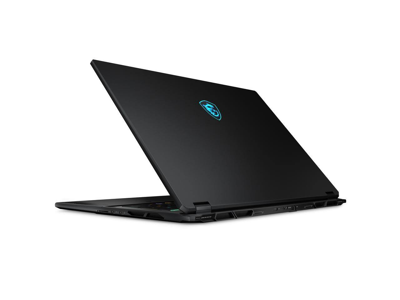 Alt View 9. MSI - MSI Stealth 18 HX AI 18” QHD+ 240Hz Gaming Laptop - Intel Core Ultra 9 275HX 2023 - RTX 5080 - 32GB RAM - 2TB Storage - Midnight Black.