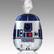 Alt View 11. Disney - Star Wars R2D2 1 Gal. Cool Mist Humidifier - Blue/White.